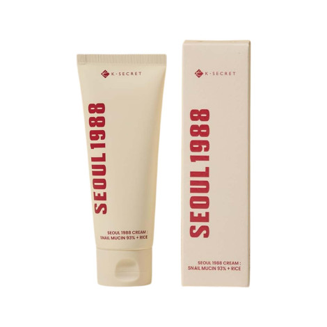 K-Secret Snail Mucin 93% + Rice Seoul 1988 Cream 100ml K-Secret Snail Mucin 93% + Rice Seoul 1988 Cream 100ml - Image 1