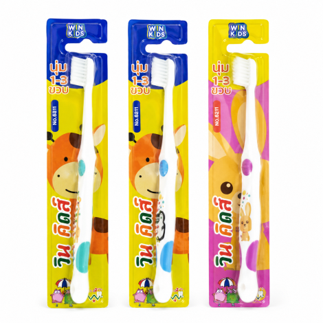 Win Kids Baby Toothbrush 1-3 Year Win Kids Baby Toothbrush 1-3 Year - Image 1