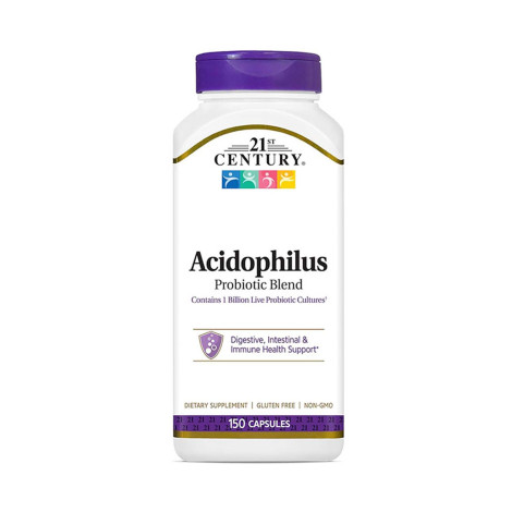 21st Century Acidophilus Probiotic Blend – 100 Capsules 21st Century Acidophilus Probiotic Blend – 100 Capsules - Image 1