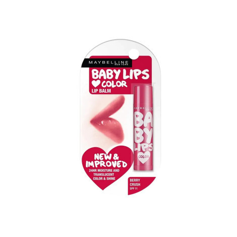 Maybelline Baby Lips Color Lip Balm SPF11 - Berry Crush Maybelline Baby Lips Color Lip Balm SPF11 - Berry Crush - Image 1