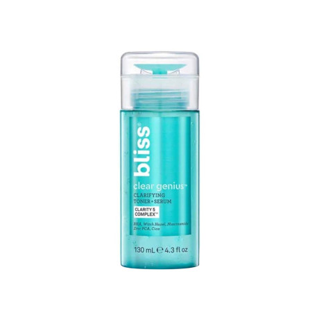 Bliss Clear Genius Clarifying Toner + Serum 130ml Bliss Clear Genius Clarifying Toner + Serum 130ml - Image 1
