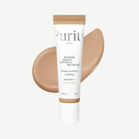 Purito Wonder Releaf Centella BB Cream 30ml - 27 Sand Beige Purito Wonder Releaf Centella BB Cream 30ml - 27 Sand Beige - Image 1