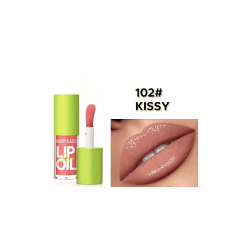 Beauty Glazed Glow Lip Oil 4g – Kissy 102 Beauty Glazed Glow Lip Oil 4g – Kissy 102 - Image 1