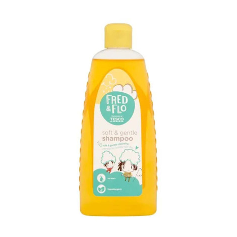 Tesco Fred & Flo Soft & Gentle Shampoo 500ml Tesco Fred & Flo Soft & Gentle Shampoo 500ml - Image 1