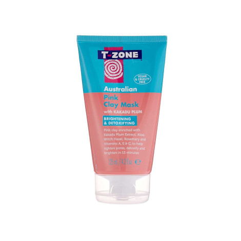 T-Zone Brightening & Detoxifying Australian Pink Caly Mask 125ml T-Zone Brightening & Detoxifying Australian Pink Caly Mask 125ml - Image 1