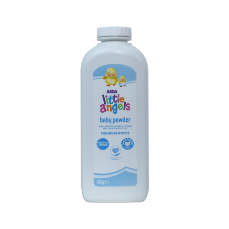 Asda Little Angels Baby Powder 400g Asda Little Angels Baby Powder 400g - Image 1