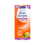 Beauty Formulas Argan Oil Leg & Body Wax Strips 20Pcs