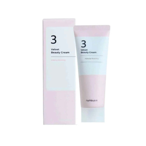 Numbuzin No.3 Makeup Boosting Velvet Beauty Cream 60ml Numbuzin No.3 Makeup Boosting Velvet Beauty Cream 60ml - Image 1