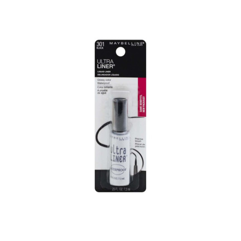 Maybelline Ultra Liner Waterproof Liquid Liner- 301 Black Maybelline Ultra Liner Waterproof Liquid Liner- 301 Black - Image 1