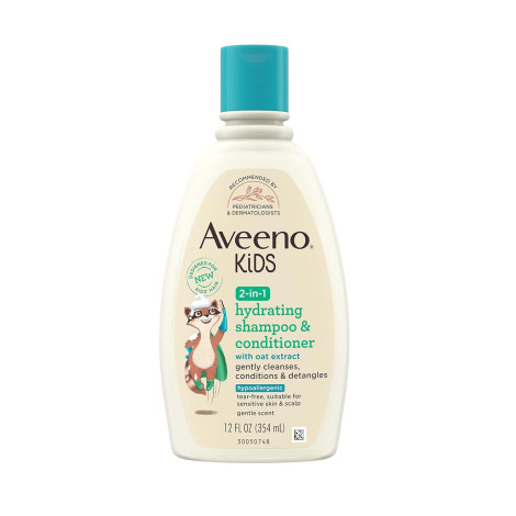 Aveeno Kids 2-in-1 Hydrating Shampoo & Conditioner 354ml Aveeno Kids 2-in-1 Hydrating Shampoo & Conditioner 354ml - Image 1