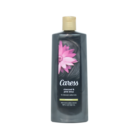 Caress Charcoal & Pink Lotus Purifying Body Wash 532ml Caress Charcoal & Pink Lotus Purifying Body Wash 532ml - Image 1
