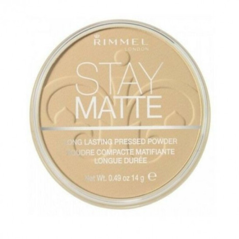 Rimmel Stay Matte Pressed Powder - 010 Warm Honey Rimmel Stay Matte Pressed Powder - 010 Warm Honey - Image 1