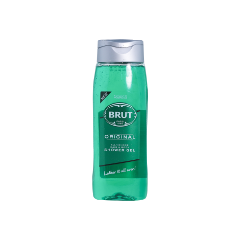 Brut Original All-In-One Hair & Body Shower Gel 500ml Brut Original All-In-One Hair & Body Shower Gel 500ml - Image 1