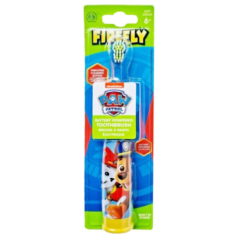 Firefly Paw Patrol Battery Power Toothbrush Soft 6+ Firefly Paw Patrol Battery Power Toothbrush Soft 6+ - Image 1