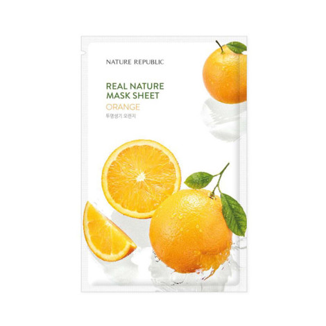 Nature Republic Real Nature Orange Mask Sheet 23ml Nature Republic Real Nature Orange Mask Sheet 23ml - Image 1