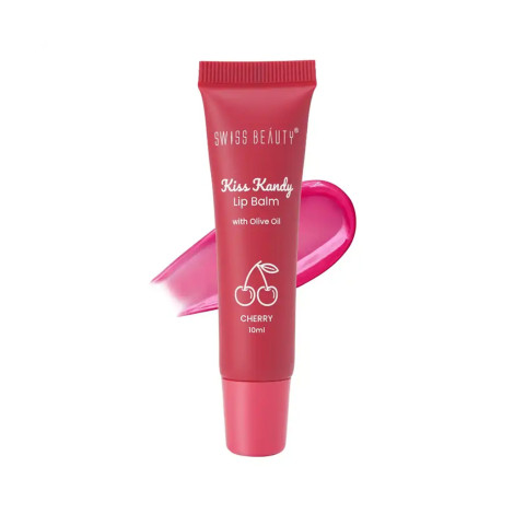 Swiss Beauty Kiss Kandy Lip Balm 10ml - Cherry Swiss Beauty Kiss Kandy Lip Balm 10ml - Cherry - Image 1
