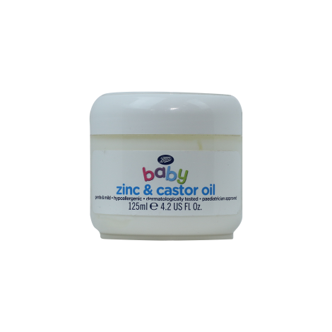 Boots Baby Zinc And Castor Oil 125ml Boots Baby Zinc And Castor Oil 125ml - Image 1