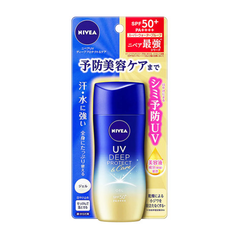 Nivea UV Deep Protect & Care Gel SPF50+ PA++++ 80g Nivea UV Deep Protect & Care Gel SPF50+ PA++++ 80g - Image 1