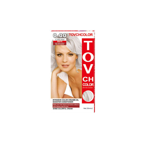 Tovch Hair color 30ml*2 - 0.00 White Tovch Hair color 30ml*2 - 0.00 White - Image 1