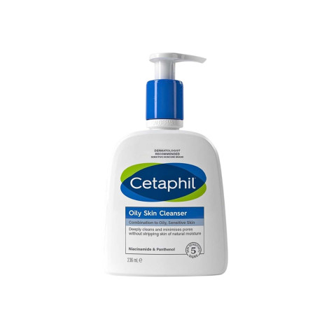 Cetaphil Oily Skin Cleanser Combination to Oily, Sensitive Skin 236ml Cetaphil Oily Skin Cleanser Combination to Oily, Sensitive Skin 236ml - Image 1