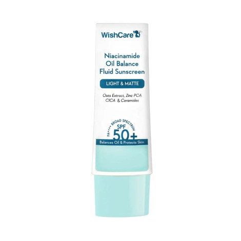 WishCare Niacinamide Oil Balance Fluid Sunscreen SPF50 50g WishCare Niacinamide Oil Balance Fluid Sunscreen SPF50 50g - Image 1