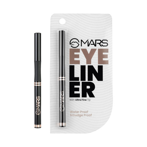 Mars Water Proof Smudge Proof With Ulta Fine Tip Eyeliner 1.5g Mars Water Proof Smudge Proof With Ulta Fine Tip Eyeliner 1.5g - Image 1