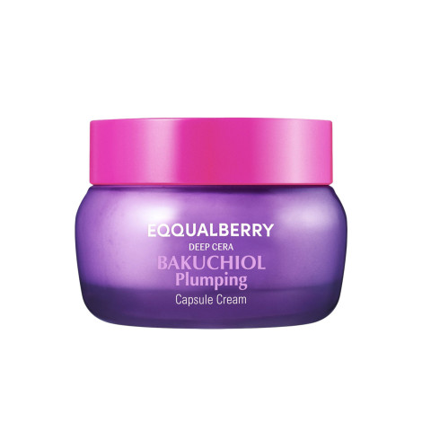 Eqqualberry Deep Cera Bakuchiol Plumping Capsule Cream 50ml Eqqualberry Deep Cera Bakuchiol Plumping Capsule Cream 50ml - Image 1