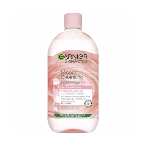 Garnier Micellar Cleansing Rose Water All In 1 For Dull & Sensitive Skin 700ml Garnier Micellar Cleansing Rose Water All In 1 For Dull & Sensitive Skin 700ml - Image 1