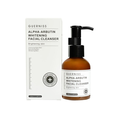 Guerniss Alpha-Arbutin Whitening Facial Cleanser 100ml Guerniss Alpha-Arbutin Whitening Facial Cleanser 100ml - Image 1