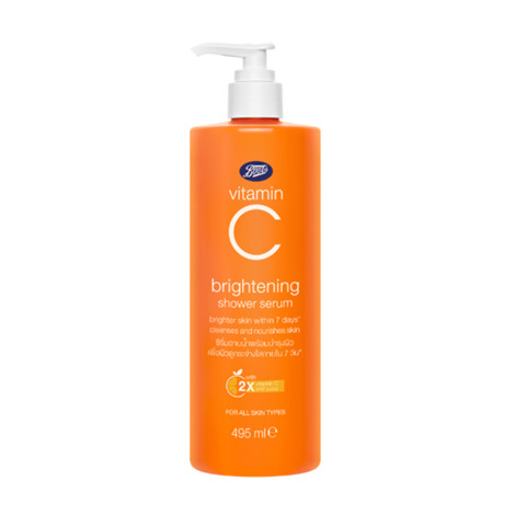 Boots Vitamin C Brightening Shower Serum 495 ml Boots Vitamin C Brightening Shower Serum 495 ml - Image 1