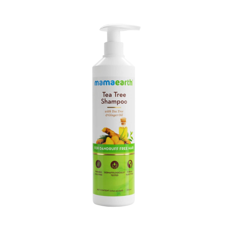 Mamaearth Tea Tree Shampoo For Dandruff Free Hair 250ml Mamaearth Tea Tree Shampoo For Dandruff Free Hair 250ml - Image 1