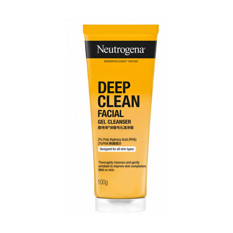 Neutrogena Deep Clean Facial Gel Cleanser 100g Neutrogena Deep Clean Facial Gel Cleanser 100g - Image 1