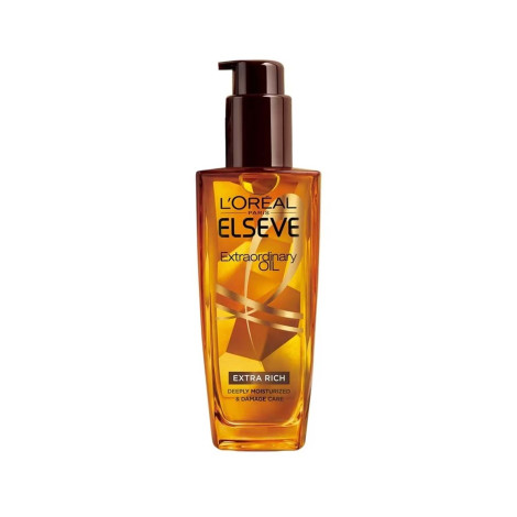 L'Oreal Paris Elseve Extraordinary Extra Rich Oil 100ml L'Oreal Paris Elseve Extraordinary Extra Rich Oil 100ml - Image 1