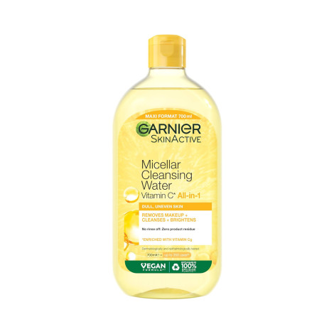 Garnier Micellar Vitamin C Cleansing Water 700ml Garnier Micellar Vitamin C Cleansing Water 700ml - Image 1