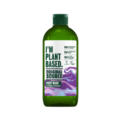 Original Source I'm Plant Base Lavender & Rosemary Body Wash 335ml Original Source I'm Plant Base Lavender & Rosemary Body Wash 335ml - Image 1