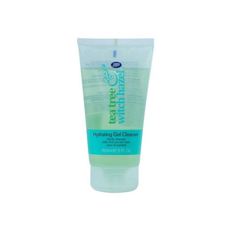 Boots Tea Tree Witch Hazel Hydrating Gel Cleanser 150ml Boots Tea Tree Witch Hazel Hydrating Gel Cleanser 150ml - Image 1
