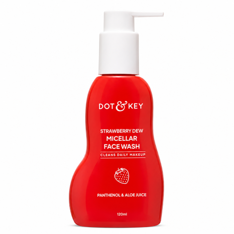 Dot & Key Strawberry Dew Micellar Face Wash 120ml Dot & Key Strawberry Dew Micellar Face Wash 120ml - Image 1