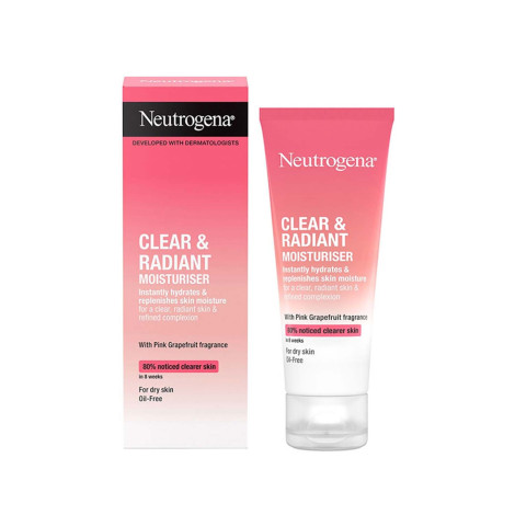 Neutrogena Clear & Radiant Moisturiser 50ml Neutrogena Clear & Radiant Moisturiser 50ml - Image 1