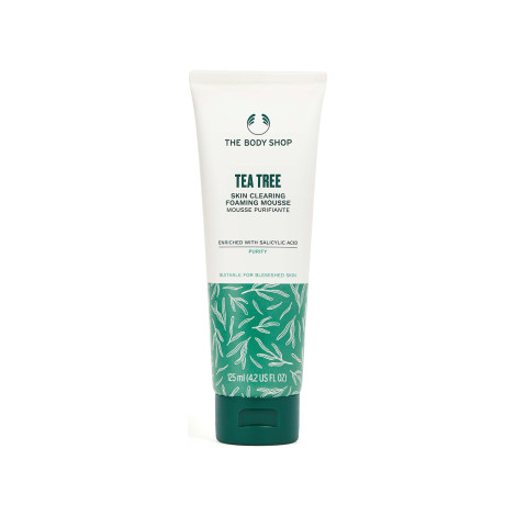 The Body Shop Tea Tree Skin Clearing Foaming Mousse 125ml The Body Shop Tea Tree Skin Clearing Foaming Mousse 125ml - Image 1