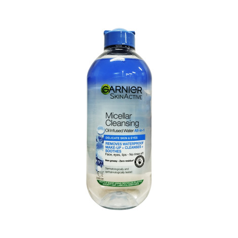 Garnier Skin Active Micellar Cleansing Oil Infused Water All-in-1 400ml Garnier Skin Active Micellar Cleansing Oil Infused Water All-in-1 400ml - Image 1