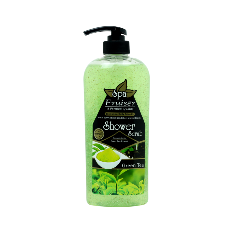 Fruiser Spa Green Tea Shower Scrub 730ml Fruiser Spa Green Tea Shower Scrub 730ml - Image 1