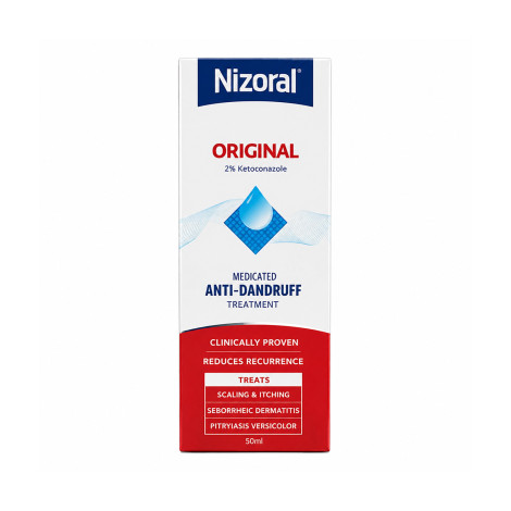 Nizoral Original Medicated Anti-Dandruff Treatment 50ml Nizoral Original Medicated Anti-Dandruff Treatment 50ml - Image 1