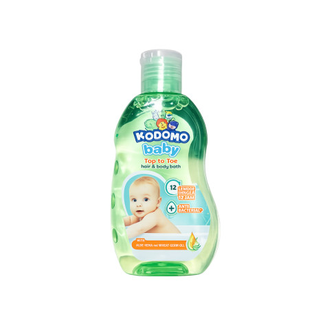 Kodomo Baby Top To Toe Hair & Body Bath 200ml Kodomo Baby Top To Toe Hair & Body Bath 200ml - Image 1
