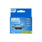 Gillette Mach 3 Razor Strip 4 pcs