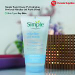 Simple Water Boost 9% Hydration Powered Micellar Gel Wash 150ml