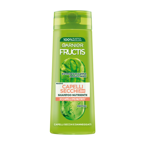 Garnier Fructis Capelli Secchi 2in1 Shampoo Nutriente 250ml Garnier Fructis Capelli Secchi 2in1 Shampoo Nutriente 250ml - Image 1