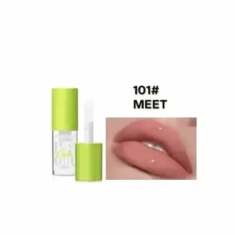 Beauty Glazed Glow Lip Oil 4g – Meet 101 Beauty Glazed Glow Lip Oil 4g – Meet 101 - Image 1