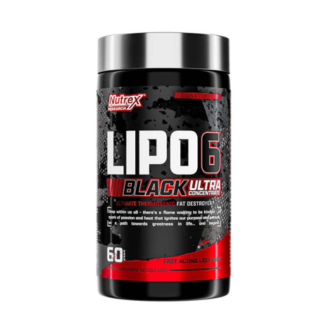 Nutrex Lipo-6 Black UC – 60 Capsules Nutrex Lipo-6 Black UC – 60 Capsules - Image 1