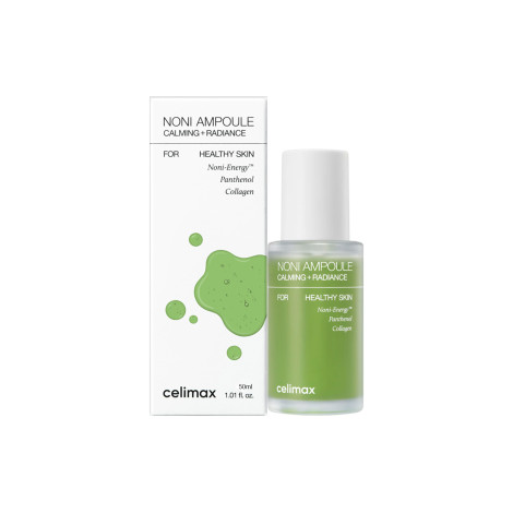 Celimax Calming + Radiance Noni Ampoule 50ml Celimax Calming + Radiance Noni Ampoule 50ml - Image 1