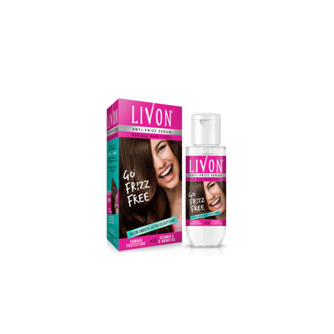 Livon Go Frizz Free Anti Frizz Serum 20ml Livon Go Frizz Free Anti Frizz Serum 20ml - Image 1